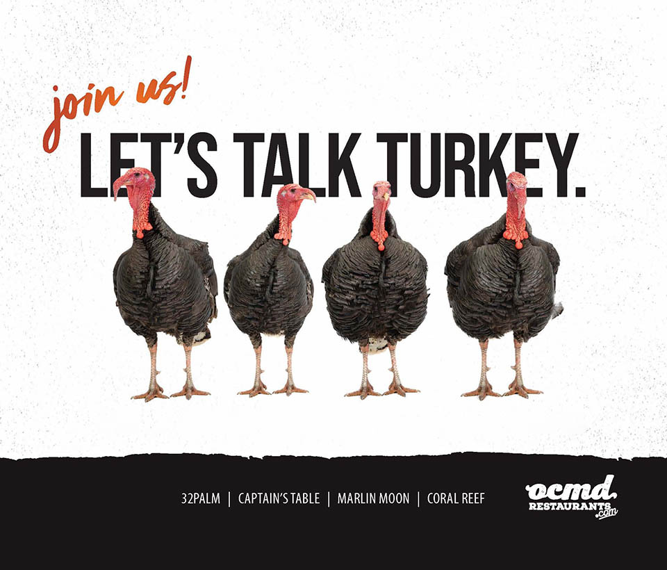 Thanksgiving Dinners in Ocean City, Maryland